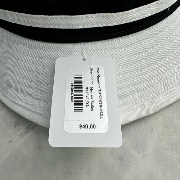 Titleist Golf Montauk Bucket Full Brim Hat/Cap - White/Black SIZE: L/XL - Picture 3 of 4